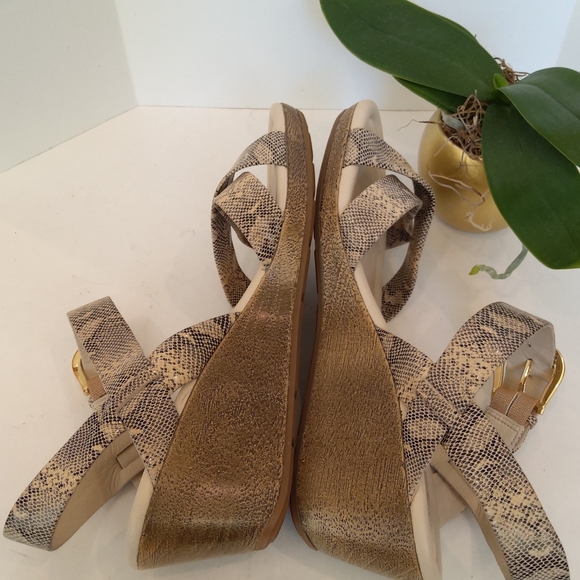 Cole Haan snake print sandals - Picture 6 of 13